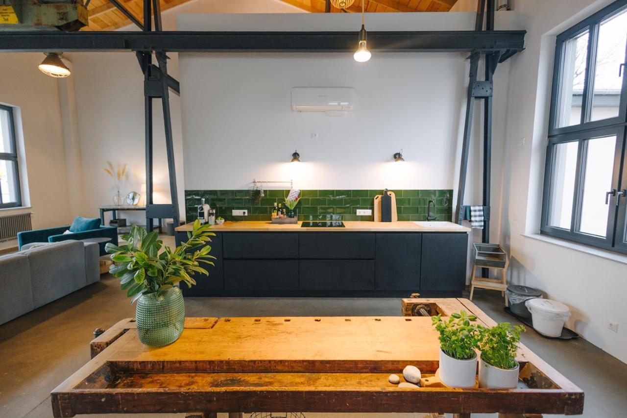 Elbquartier Apartments Magdeburg 'Fabrik61' Ngoại thất bức ảnh