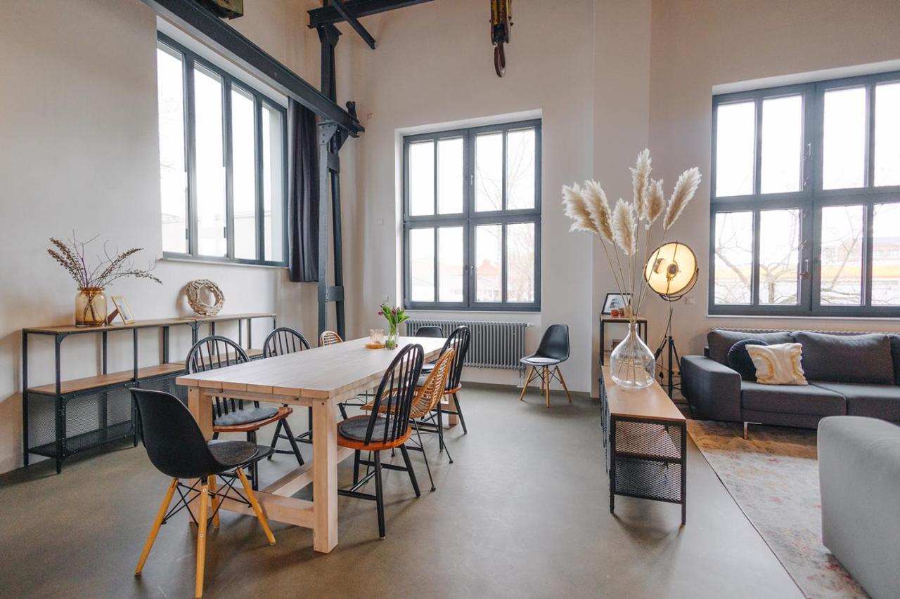 Elbquartier Apartments Magdeburg 'Fabrik61' Ngoại thất bức ảnh